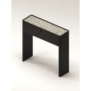 Mao Black Console Table
