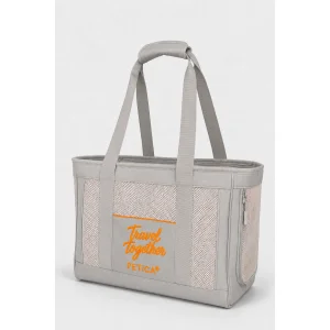 Airnest Gümüş-Turuncu Pet Carrier Bag