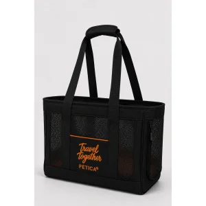 Airnest Siyah/Turuncu Pet Carrier Bag