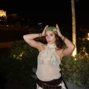 Ithaca Olive Bandana - 2