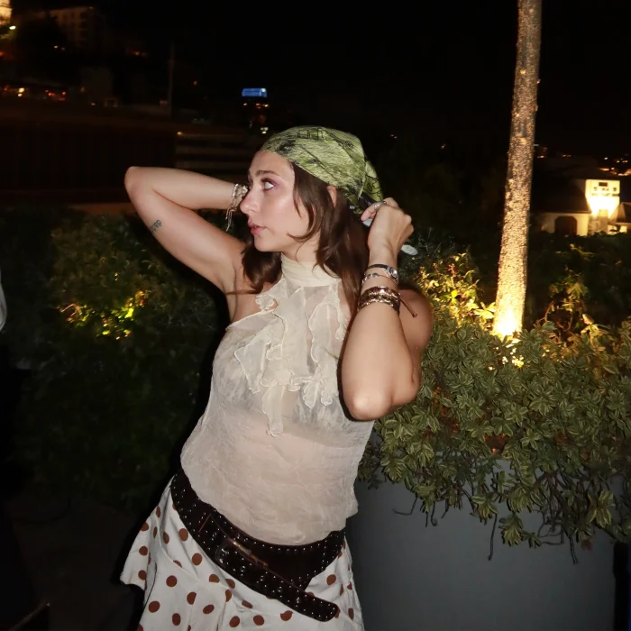 Ithaca Olive Bandana - 3