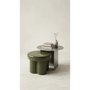 Nume Green Side Table