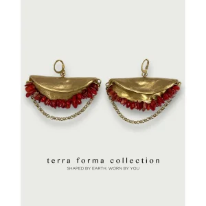 Terra Mercan Küpe