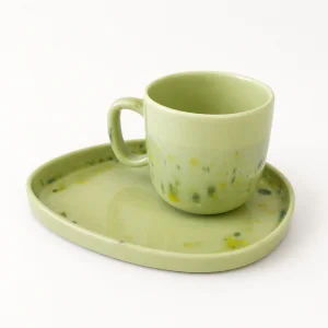 Stoneware Fincan ve Tabak Seti