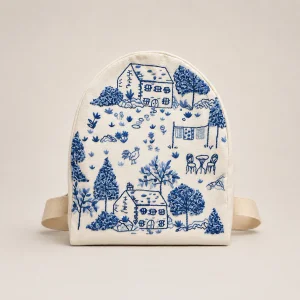Blue Cottage Backpack