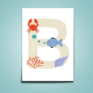 Ocean B Harf Poster