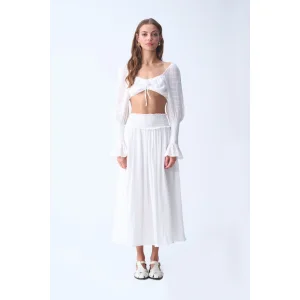 Kaia Midi Set / Ecru