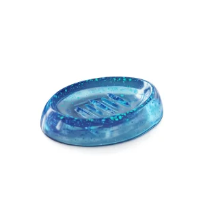 Sky Blue Resin Soap Dish