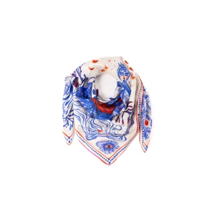 Goddess Of Genesis 100% Silk Twill Scarf 64 cm
