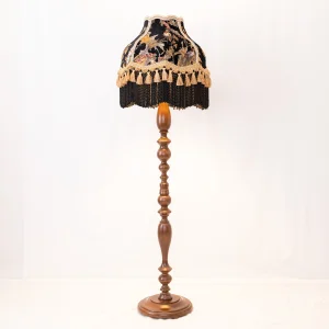 Yansı Walnut Floor Lamp