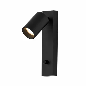 Gina Movable Black LED Wall Lamp