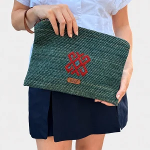 Patterned Clutch Bag