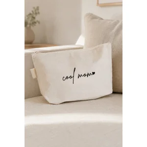 Cool Mom Kanvas Makyaj Çantası ve Düzenleyici