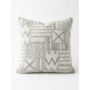 Geometric Patterned Decorative Cushion