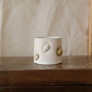 Stoneware Ekru Seramik Bardak
