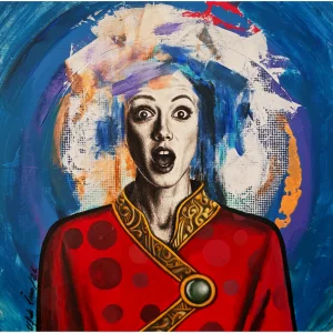 Unexpected 2 Acrylic Painting