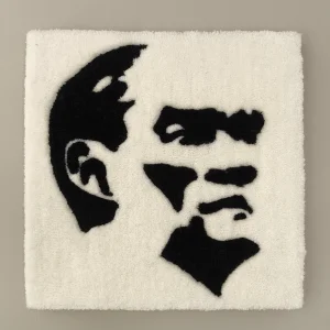 Atatürk Portresi Tufting Duvar Dekoru