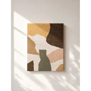 Terra Textured Canvas Painting