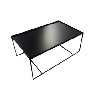 Piazza Big Black Coffee Table