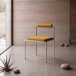 Move Nubuck Yellow Chair