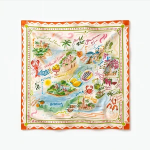 Summer Manifest 100% Silk Scarf