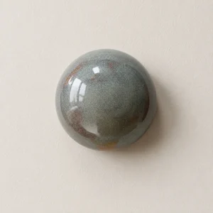 Dome Sphere Gri/Yeşil Seramik Duvar Dekoru