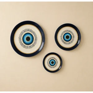 Mea/426-Nazar Wall Plate Set