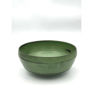 No:79 Green Stoneware Bowl