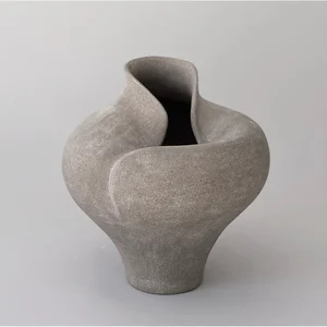 Waveform Stoneware Large Vazo