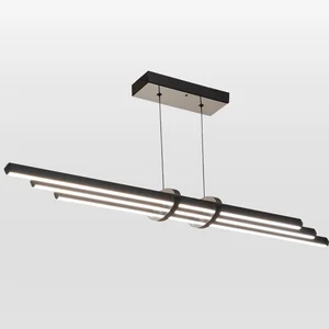Cosmo Silver Linear LED Pendant Light
