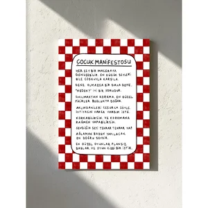 Children's Manifesto Art Print