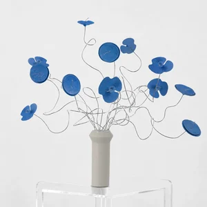 Mini Lapis Bouquet Decorative Flower Blue