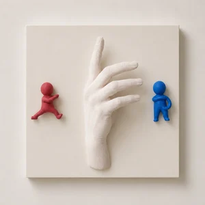 The Hand of God No. 05 3D Wall Relief Painting