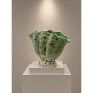 Fiore Glazed Ceramic Vase