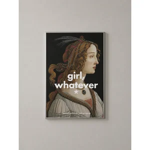 Girl, Whatever Fine Art Print