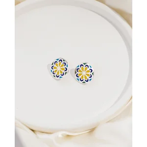 Seville Maxi Silver Earrings
