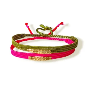 Cool Duo Woven Bracelet Set