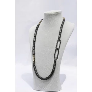 Zebra Noir Necklace