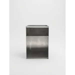 Inbox Aluminum Side Table & Nightstand