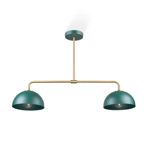 Juno Gold Green Pendant Lamp