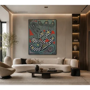 Wild Original Acrylic Painting