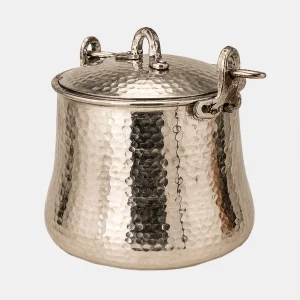 Nickel Hand-Hammered Bucket