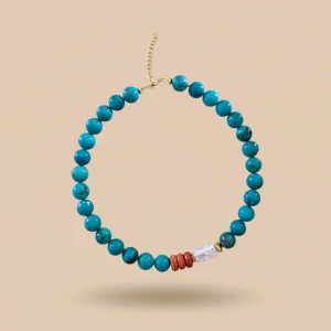 Turquoise Natural Stone Necklace