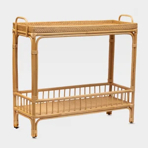 Rattan Console Table