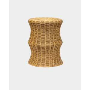 Sculptural Side Table & Stool