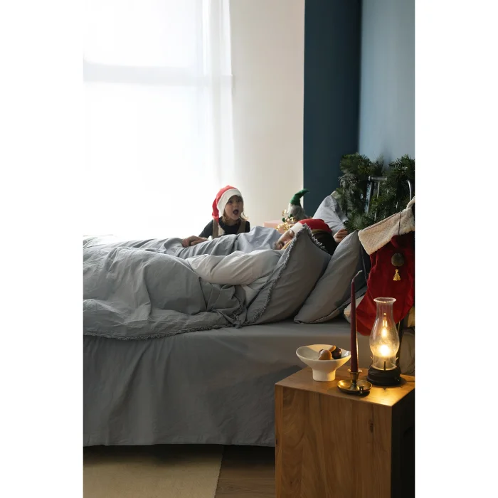 Polina 100% Pamuk Stonewashed Çift Kişilik Nevresim Takımı - 3