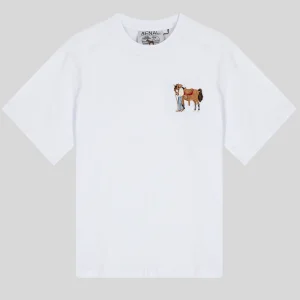 Zafer Koşusu Embroidered Oversize Crew Neck Black T-Shirt