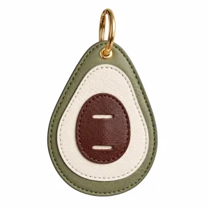 Avocado Deri Gözlük Tutucu Charm
