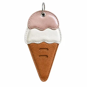 Ice Cream Deri Gözlük Charmı