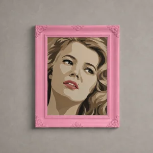 Fame Frames Gena Acrylic Painting